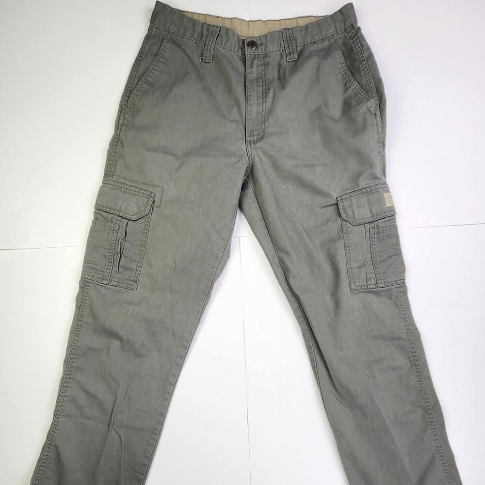 Redhead-clothing Men's Grey and Green Trousers